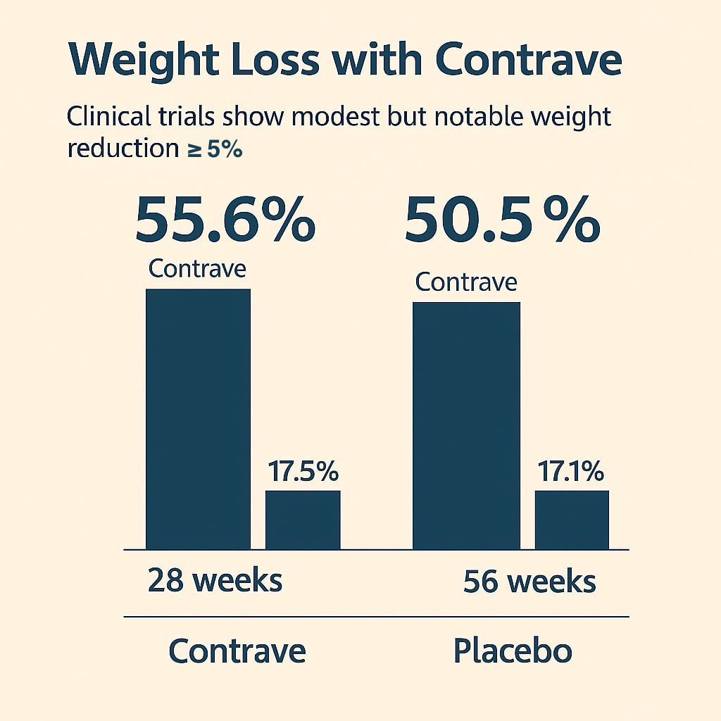 Contrave: Clinical trials 