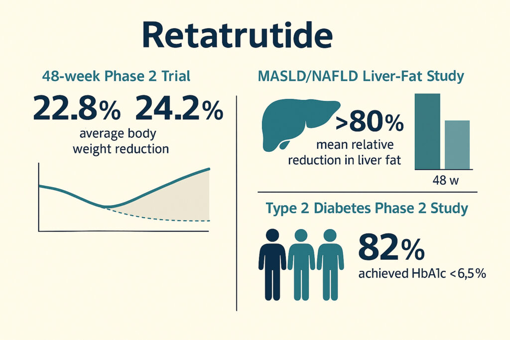 Retatrutide: In Phase 2 clinical studies