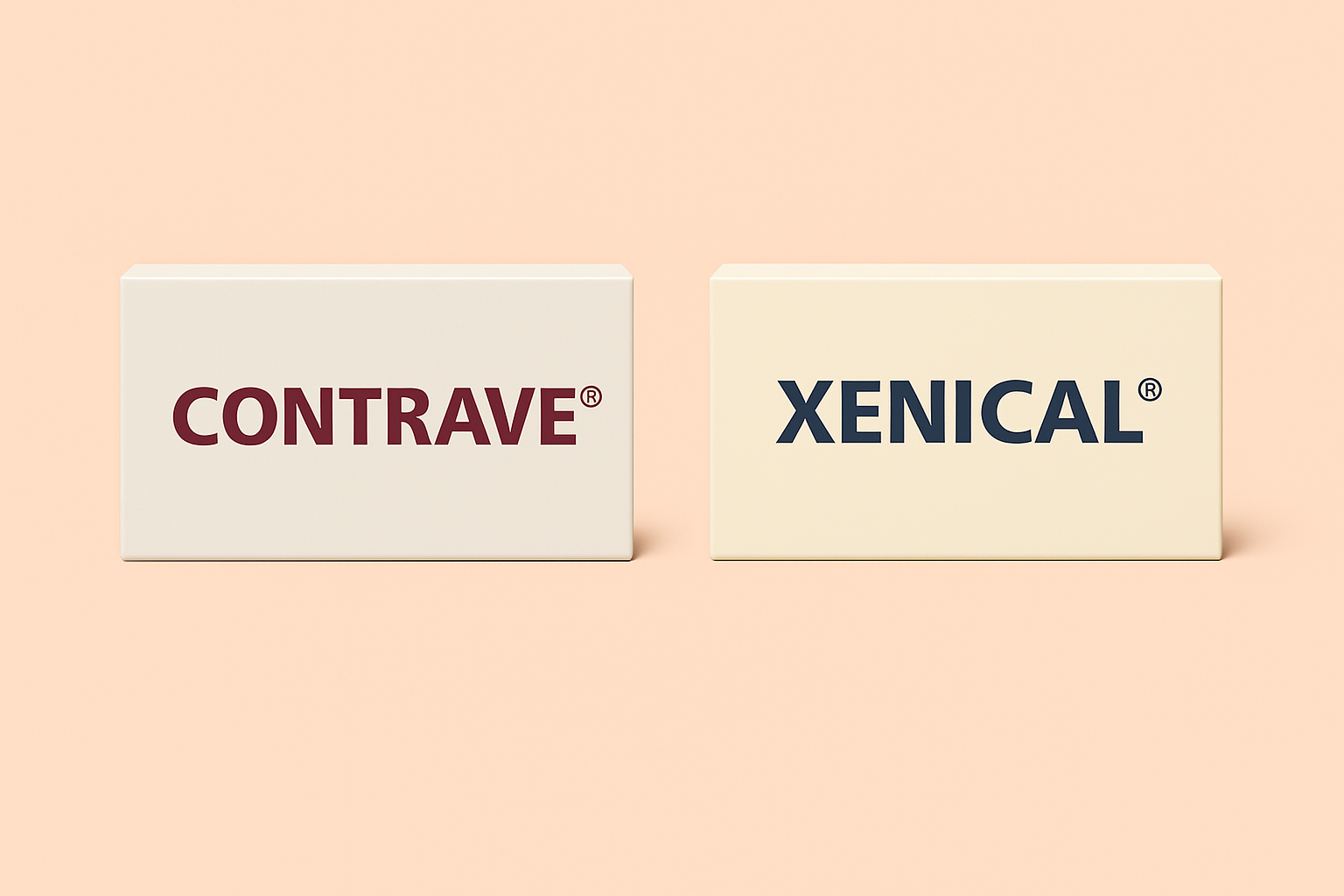 Comparison with an oral option: Xenical vs Contrave