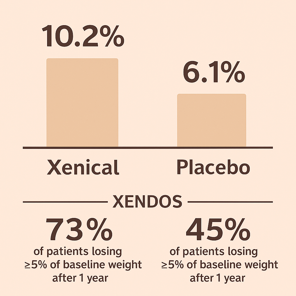 Xenical: clinical trial 